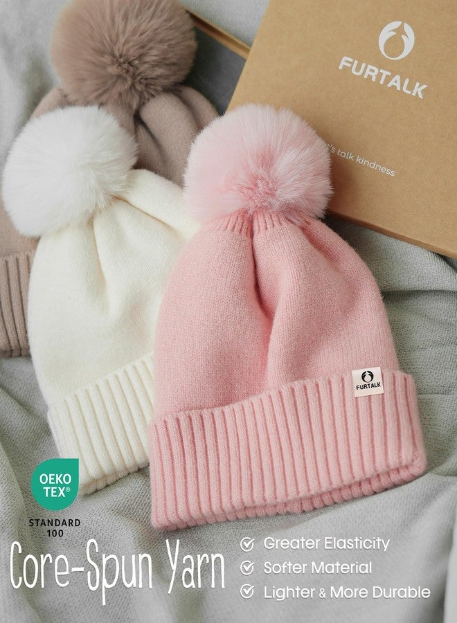 FURTALK Baby Winter Hat Toddler Beanie Infant Newborn Warm Pom Pom Cap - Image 2