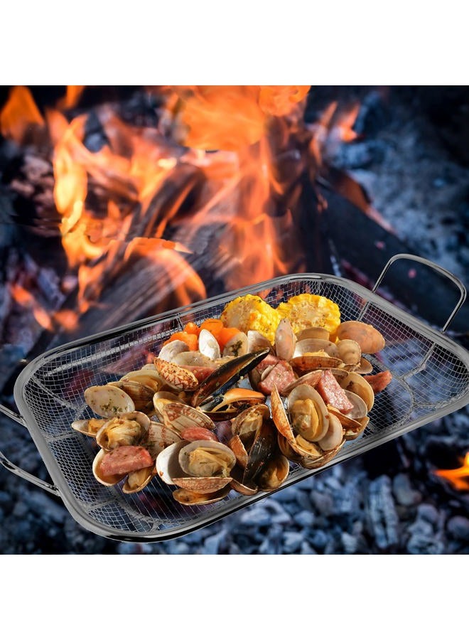 Norpro Stainless Steel 8663 Grilling Basket, 15" x 10.75" - Image 5