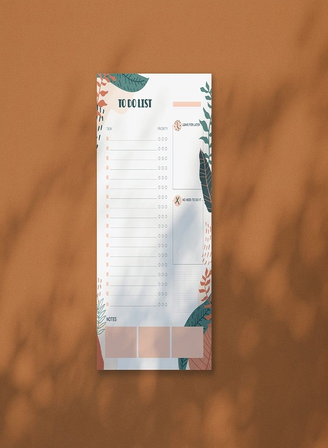 INNAXA to Do List Notepad - 50 Sheets (5.5" x 8.5") to-Do's Notepad Tear Off, Planning Memo Pad, Planner Checklist Organizing - Made in India - Simple Script - College-Ruled (Pack of 1) [Unbound] - Image 3