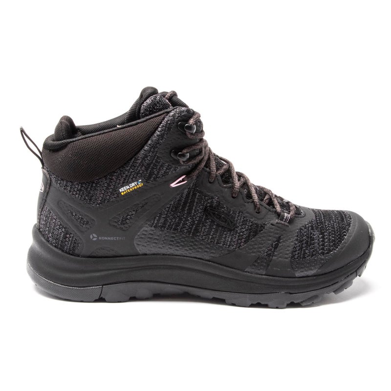 KEEN womens Terradora 2 Waterproof Mid Height Hiking Boot BlackMagnet 65 US