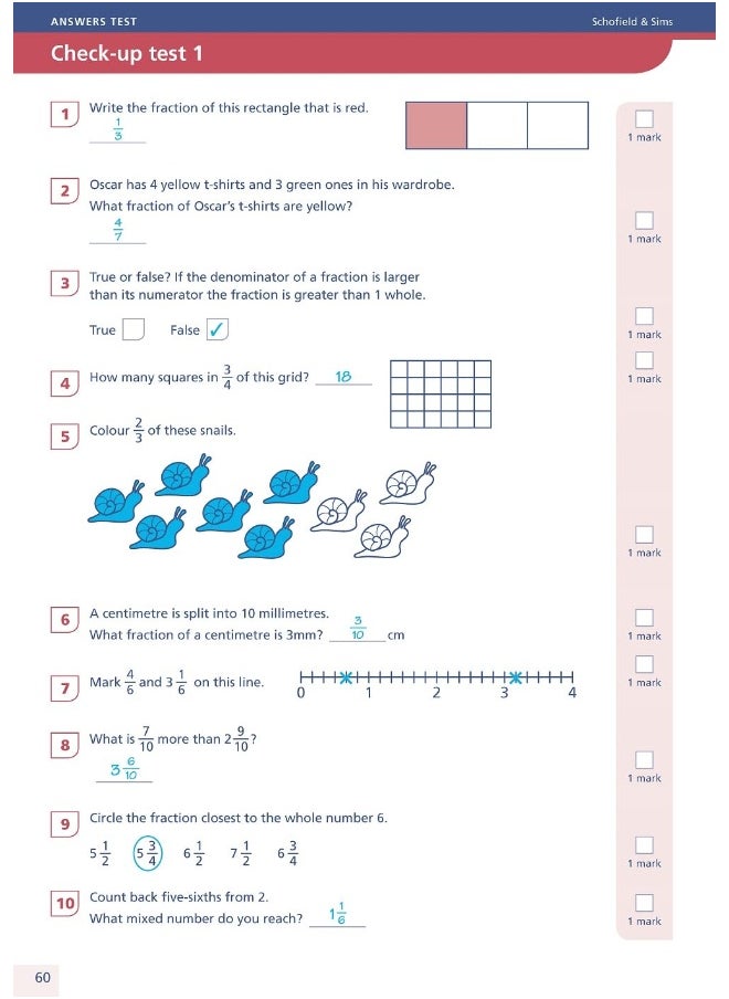 Fractions, Decimals and Percentages Book 4 Teacher's Guide (Year 4, Ages 8-9)  - Image 4