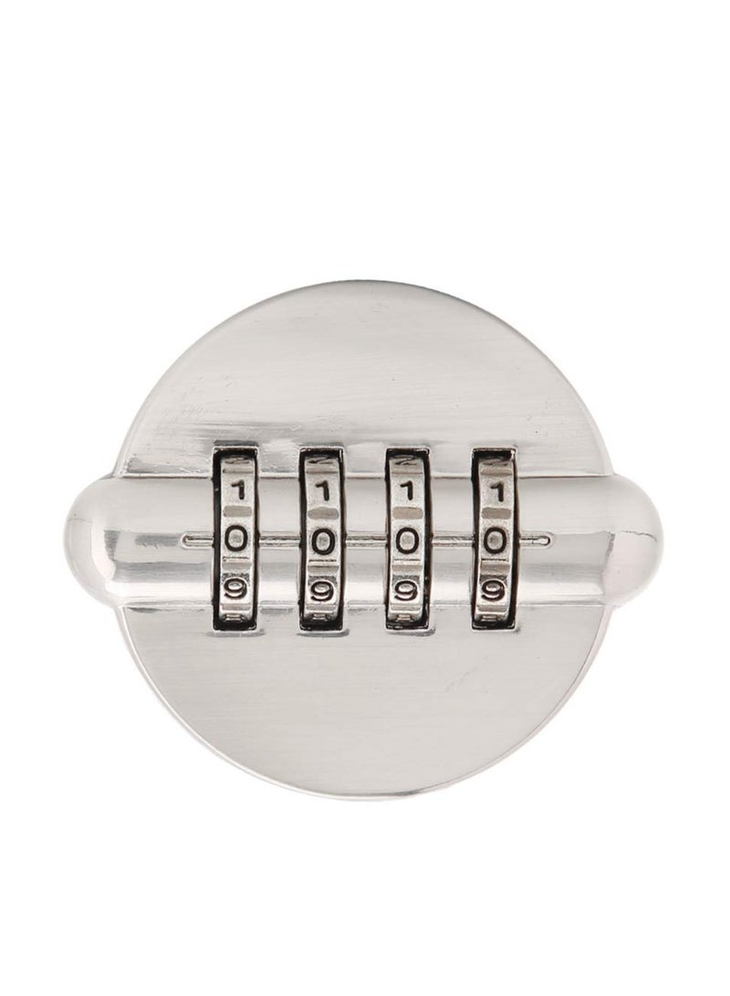 SOLARAE Wine Bottle Combination Lock,Keep Your Wine Fresh and Secure with Our 4-Digit Combination Lock Wine Stopper,Zinc Alloy Wine Bottle Stopper Wine Bottle Sealed - Image 2