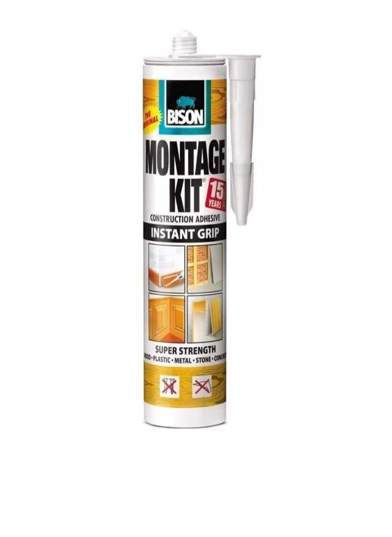 BISON KIT Montage Kit Instant Grip Super Strength, 350g  - Image 1
