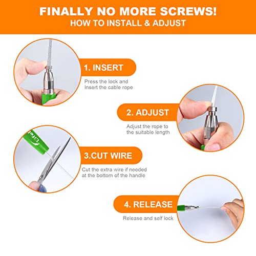 LIFEEZY Jump Rope, High Speed Weighted Jump Rope - Premium Quality Tangle-Free - Self-Locking Screw-Free Design - Jump Ropes for Fitness - Skipping Rope for Workout Fitness, Crossfit & Home Exercises (Green) - Image 3