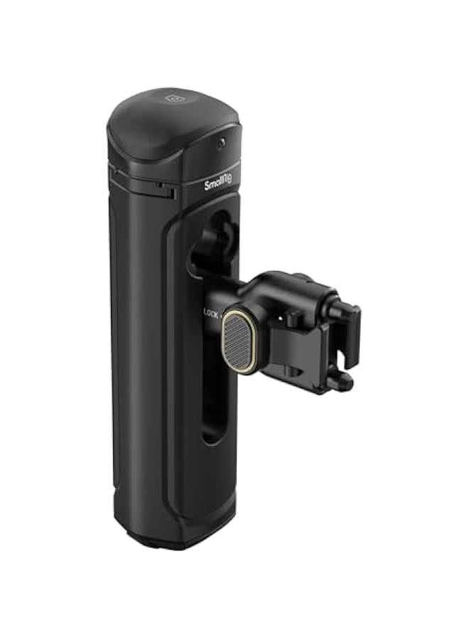 SMALLRIG Wireless Control Side Handle for  Quick Release Smartphone Cages, Aluminum Phone Cage Handle Grip with Quick Release Adapter, Remote Control Module and Built-in Cold Shoe - 4402 - Image 1