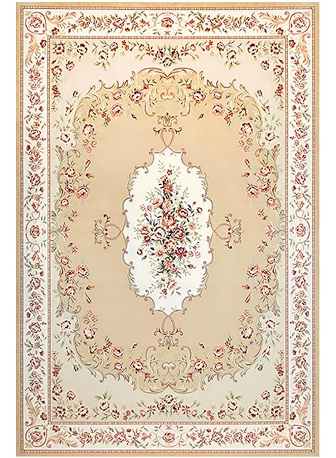 EqiEch Carpet Soft Floor Mat Rug Pad Anti Slip Blanket Stylish Velvet Rugs Indoor Accent Entry Carpet Washable Carpets For Dining Playroom Nursery Camper Bedside 140 X 200 Cm Style 1 - Image 4