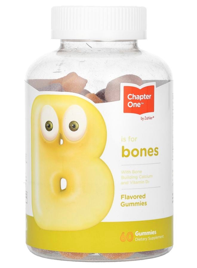 Chapter One B is for Bones Flavored 60 Gummies
