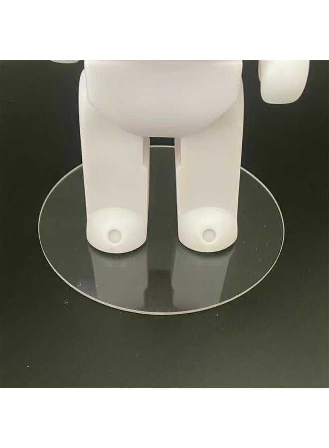 Fluid Bear Material Package Disposable Cup Tablecloth Handmade Diy Tool Kit Vinyl Toy Hand Painting Pen Wholesale-Color:23cm Fluid Bear Base  - Image 1