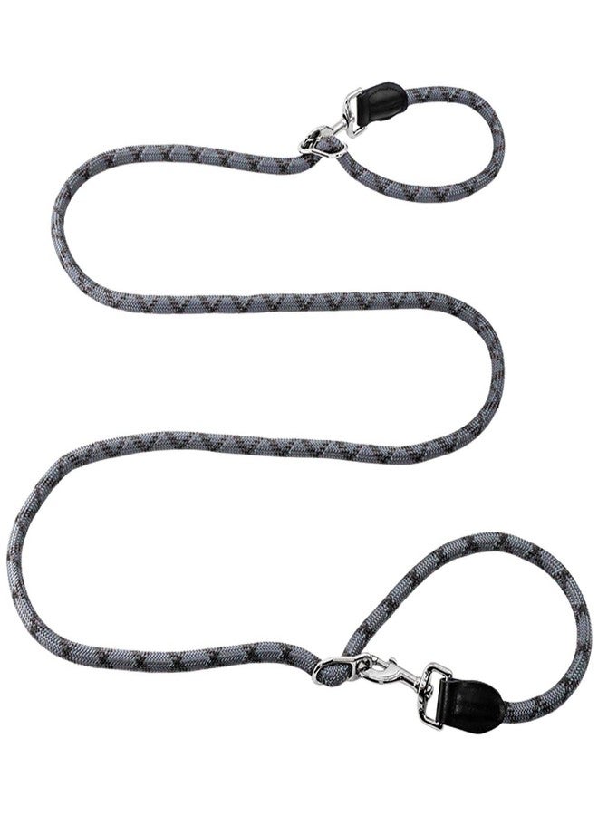 Gihunk Hands Free Dog Leash(8.5ft), 8 in 1 Multifunction Nylon Double Leash for Dogs,1.2cm Adjustable Waist with Reflective Stitching for Training -Grey - Image 1
