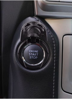 Car Engine Start Cover of Black Panther Push, Start Stop bu tton Cover Replacement Push bu tton Car Engine Start Stop Trim Protector Key Ring Circle Cover 3D Car Interior Accessory Black1 - pzsku/Z981B9319BFDAEF5E995CZ/45/_/1657529647/5f03ae28-215e-40f5-88b7-5c725bce7aad