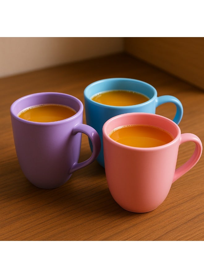 favilla Practical plastic mug – 1 piece – multi-use – random color selection - Image 4