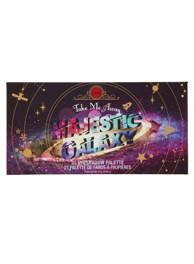 J.CAT BEAUTY Take Me Away 21 Eyeshadow Palette - Majestic Galaxy - Image 2