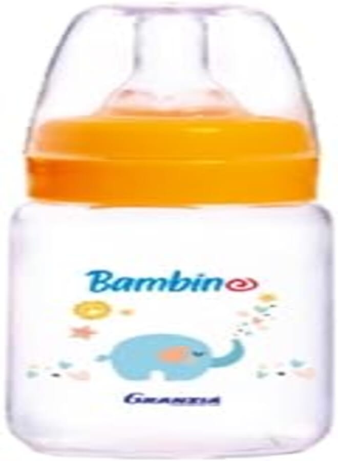 Granzia Bambino Classic Baby Feeding Bottle Orange 300 ML