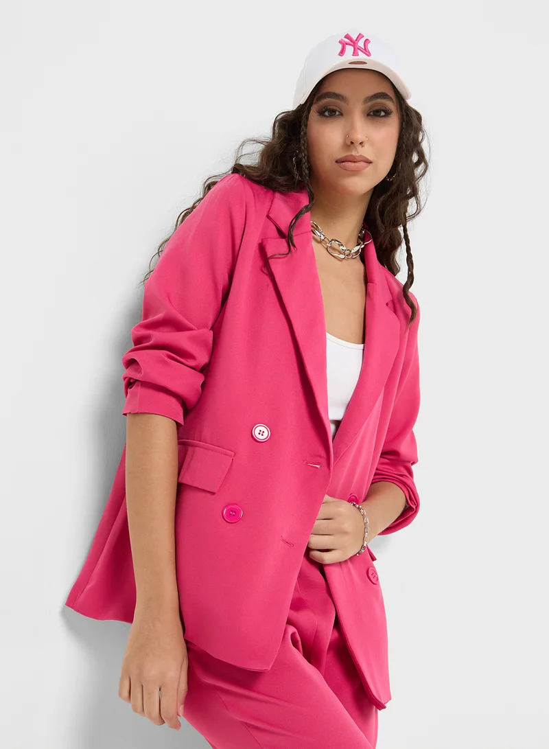 Ginger Oversize Boyfriend Blazer & Pant Set