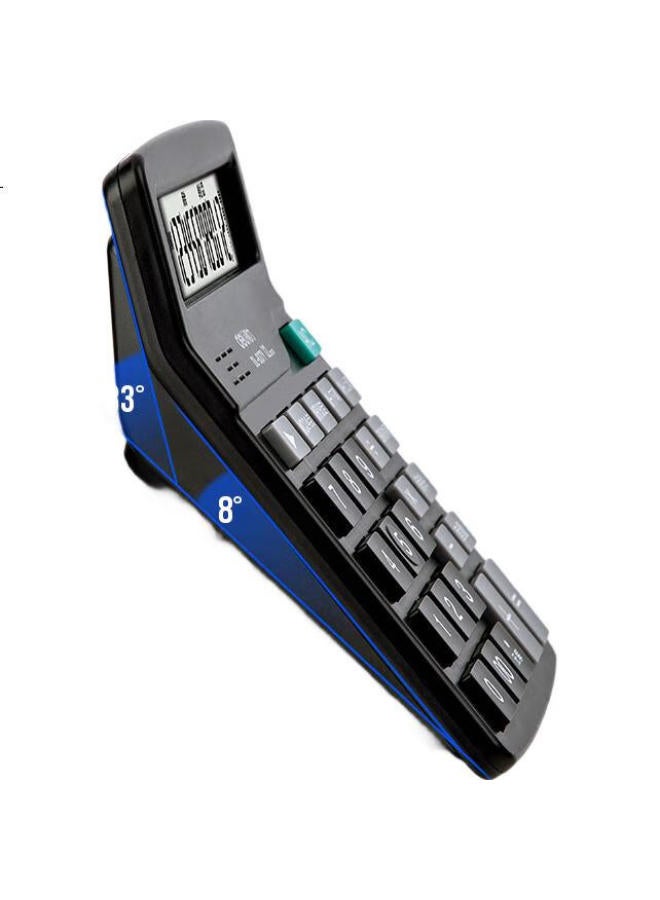 Deli 12-Digit Universal Voice Calculator, Desktop Voice Calculator, Student/Office Mental Math, Black 837Y, New And Old Versions Mixed - Image 1