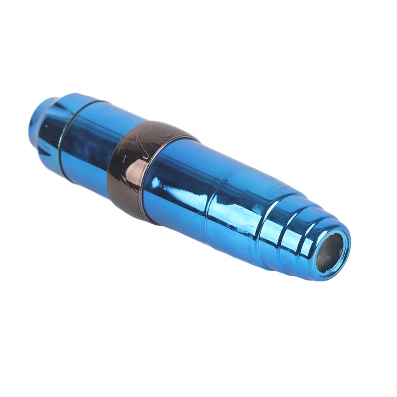 Electric Tattoo Pen: Blue Plastic Shell - Powerful Quiet Stable Motor Ergonomic Grip for Professional Tattoo Artists or Beginners - Image 4