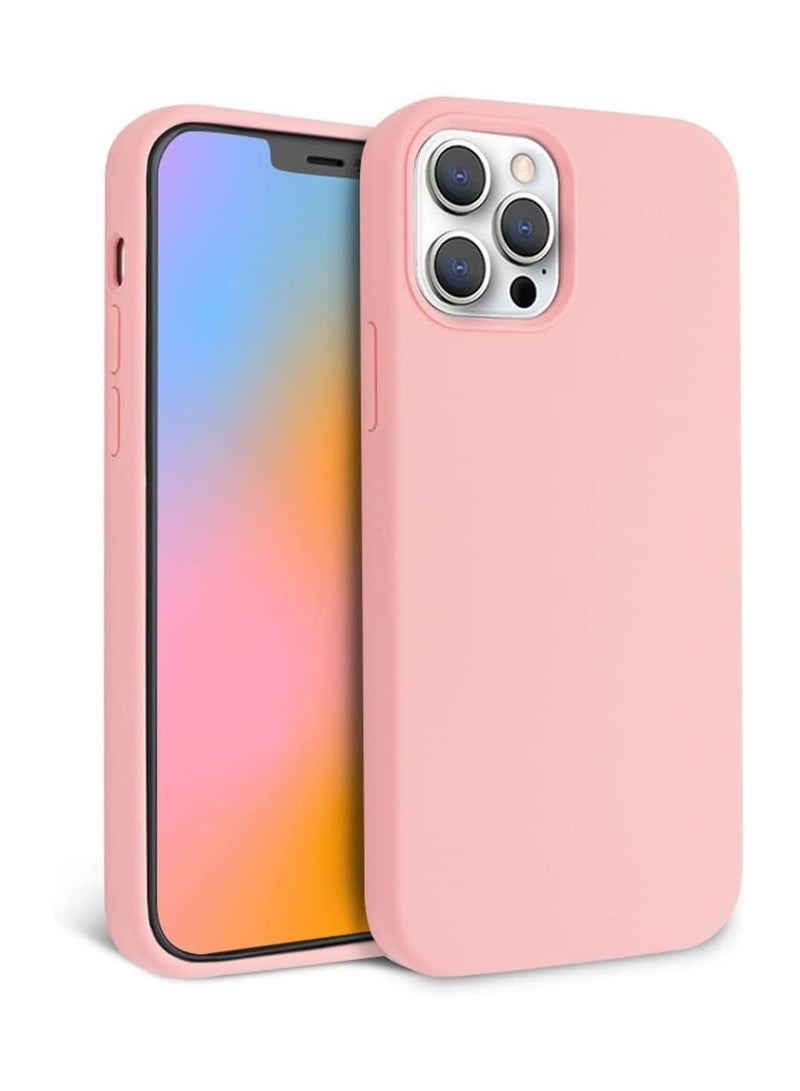 ACLIX Premium Liquid Silicone Case for iPhone 13 Pro Slim Fit, Soft Touch with Microfiber Lining & Enhanced Camera Protection - Durable & Anti-Fingerprint | Pink - Image 1