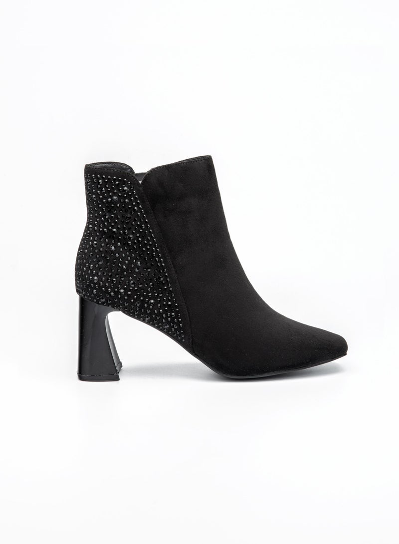 Bata Elegant Block Heel Boot - Image 1