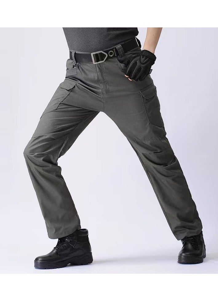Loquat - Men Autumn Special Forces Camouflage Pants Overalls Multi-bag Pants wear - Resistant Army Fan Pants - Image 1
