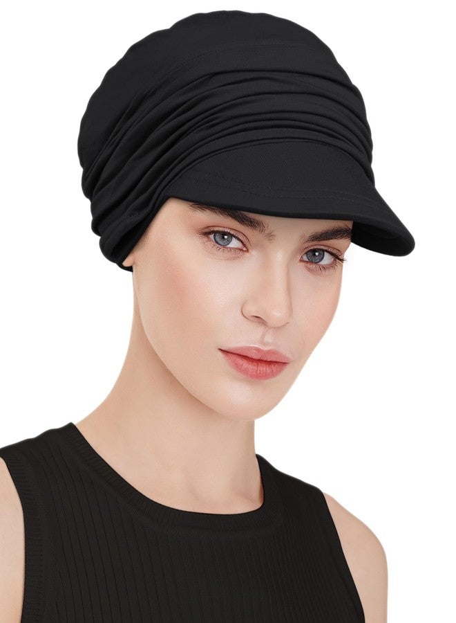 قبعات أوفيل كيمو للنساء، لون أسود نيوزبوي - Image 1