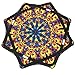 Mougee mooJEE Air Flow Star for Beginners Advanced Fun Challenging Double Stitched Flow Toy Vibrant Colors Patterns Durable 28 Diameter Autumn Flower - Image 2