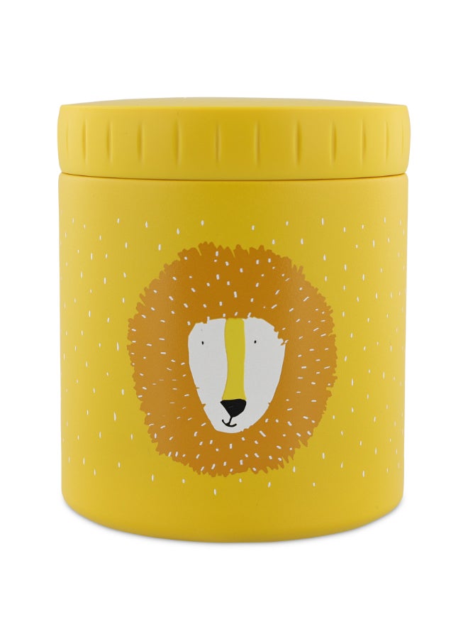 Trixie Double Wall Insulated Food Jar - 500ml - Mr. Lion - Image 1