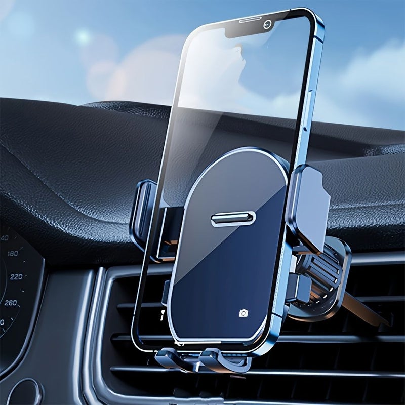 Black 360° Car Phone Holder Universal Air Vent Navigation Mount - Image 3