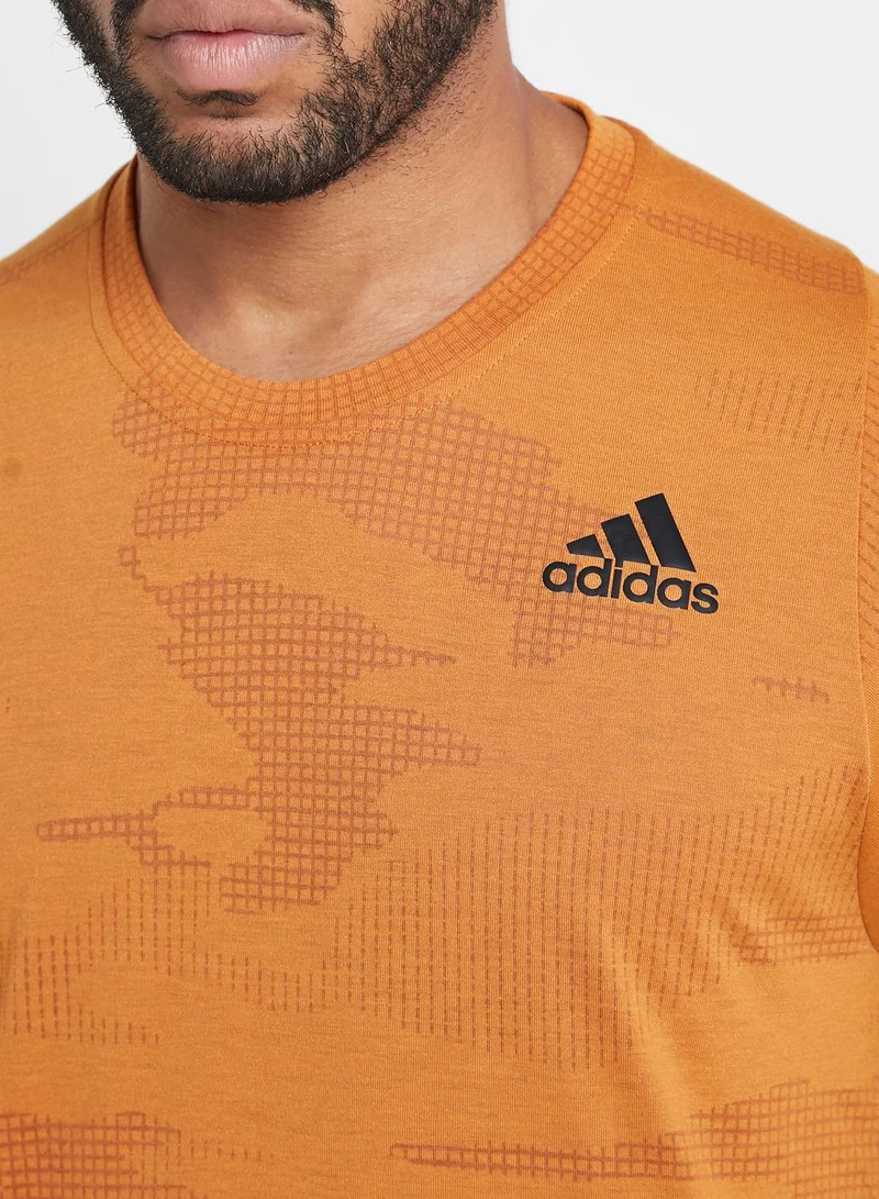 Adidas Burnout Camo T-Shirt