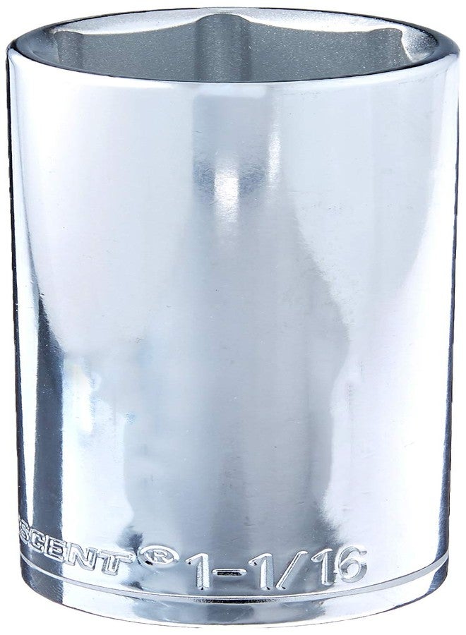 كريسنت مقبس هلال عميق سداسي النقاط بقطر 1/2 بوصة وقطر 1-1/16 بوصة - CDDS65N