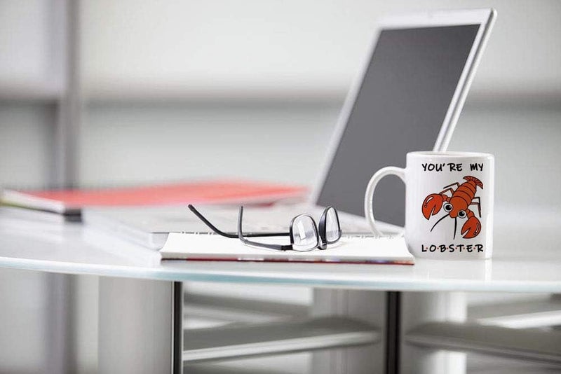 LOZACHE You Are My Lobster Coffee Mug Tea Cup Birthday Valentine's Day Gifts for Her Him Wife Husband Girlfriend Boyfriend Men Women (Lobster) - Image 5