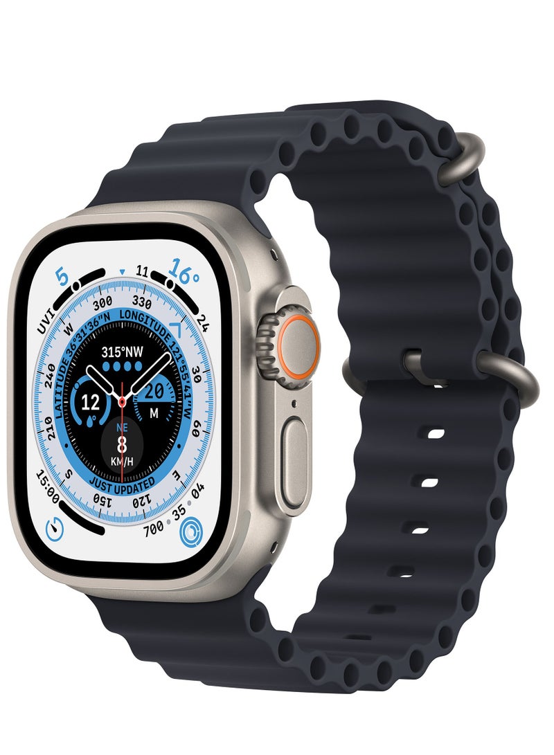 Smart Watch Ultra Series 8 Health Fitness Tracker Sport Watch  Supports NFC addition Replacement Band 49MM-Multicolour - Image 2