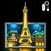 BrickBling LED Light Compatible with Lego Paris City of Love Creative Lighting Kit Compatible with Lego 21064No Model Included Classic Version Light - Image 2