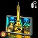 BrickBling LED Light Compatible with Lego Paris City of Love Creative Lighting Kit Compatible with Lego 21064No Model Included Classic Version Light - Image 4