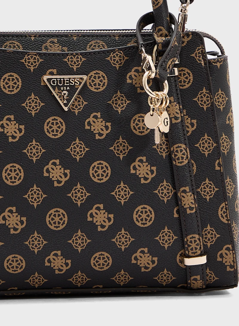 GUESS Eco Erica 2 Comp Satchel