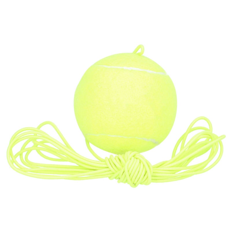 Leijiaer Tennis Training Ball: 1 High-Quality Durable Ball With Elastic String - Light Portable Self-Learning Rebound Tool for Beginners Intermediate Players Home Courts Driveways Garages - Image 2