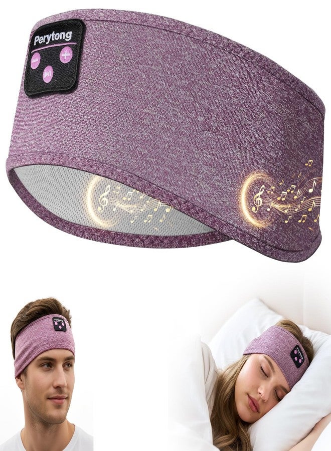 Perytong Sleep Headphones, Bluetooth Sports Headband Headphones with Ultra-Thin HD Stereo Speakers Perfect for Sleeping,Workout,Jogging,Yoga,Insomnia, Air Travel, Meditation for Unisex - Image 1