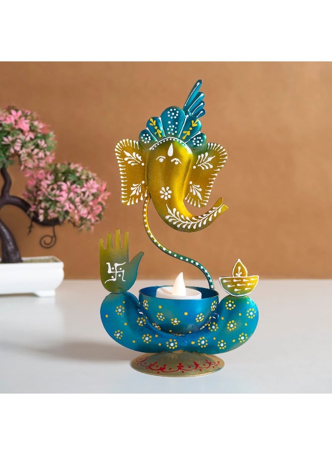 Colorful Metalic Ganesha With Tea Light Holder - pzsku/Z981C94E711563B442190Z/45/_/1725455776/8fb44417-c827-410c-8772-dc90bc81c72c