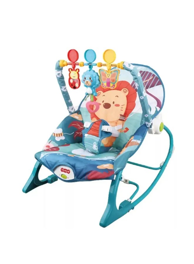 Tiibaby Musical Baby Rocker | Rocking Chair for Infants to Toddlers | with Vibrating Rocking and Soothing Toys for Toddlers | Suitable from Birth - Image 4