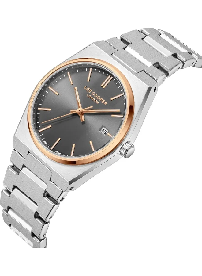 لي كوبر Lee Cooper Women's Analog Grey Dial Watch - LC08195.560