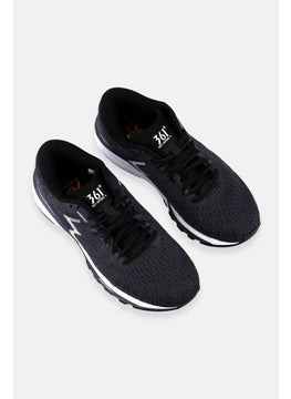 361 Degrees Women 361-Spire Lace Up Running Shoes, Black  - Image 3