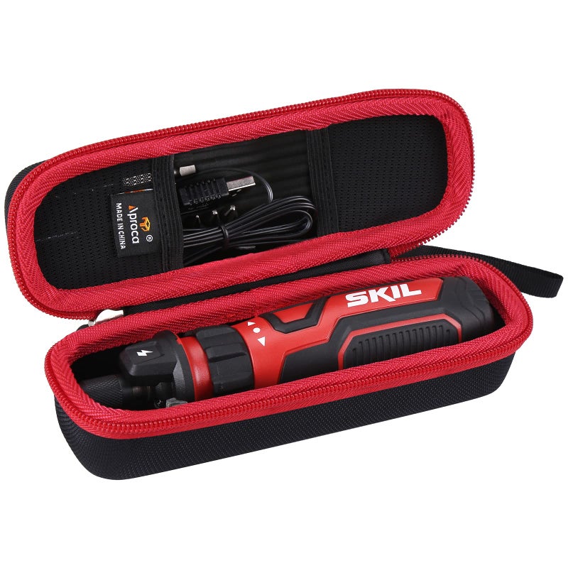 Aproca Case Compatible with SKIL SD561201 / Twist 2.0 Rechargeable 4V Cordless Screwdriver, Portable Storage Bag for Accessories (Case Only) - Image 3