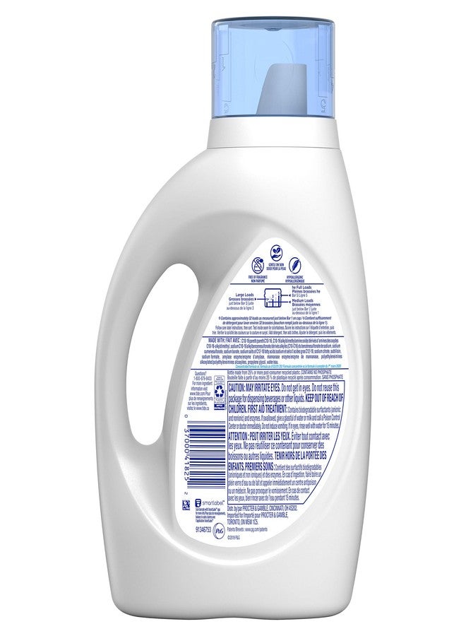Tide Tide Free & Gentle Liquid Laundry Detergent, 32 Loads 46 fl oz, 46 Fl Oz - Image 2