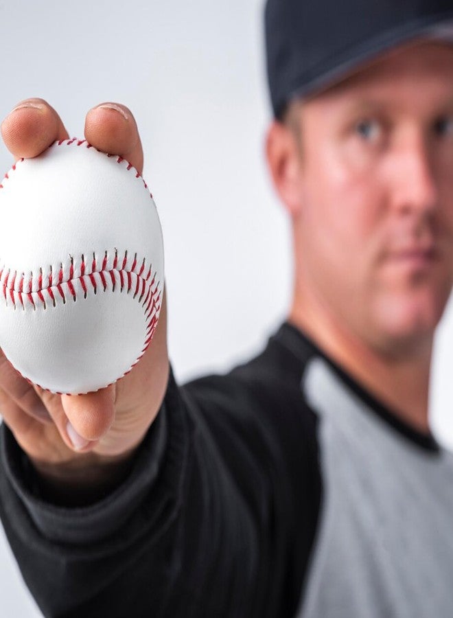 KRTOYUST® Baseball Ball,Official Size Baseballs,Composite High Performance Leather 9" Baseball Great for Youth and Adult Recreational Use Practice (Hard Ball, 3 Balls) - Image 5