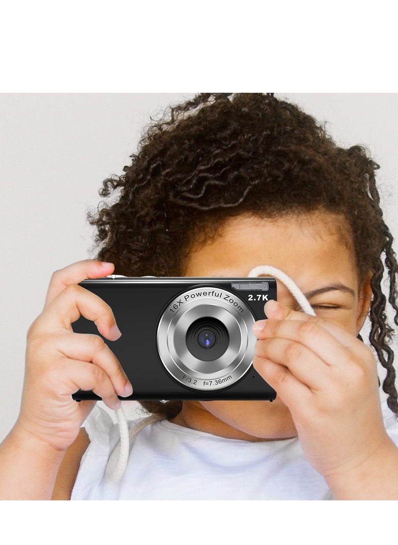 GULFLINK Kids Digital Camera 1080P 48MP Digital Cameras for Photography, Digital Point and Shoot Camera for Kids(Pink)  - Image 4