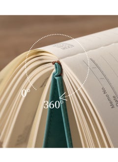 اسرلي وايت دفتر ملاحظات للأعمال بحجم A5 (أسود)  - Image 5