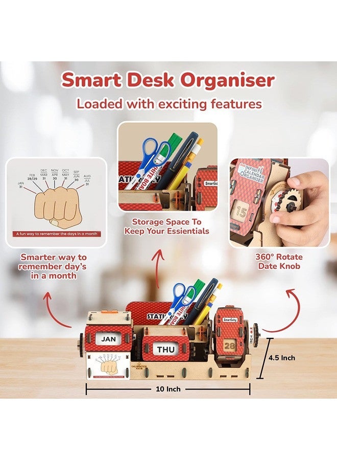 Smartivity Infinity Calendar Organizer Stem DIY Fun Toy, Best Gift For Boys & Girls age 8-14, Educational Activity Game For Kids - Image 2