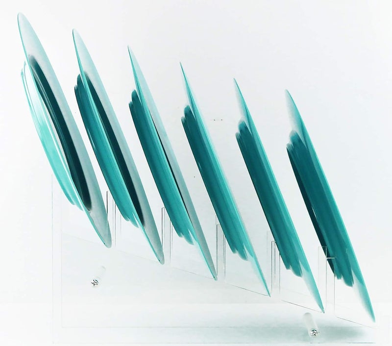 Reston Lloyd Calypso Basics by Reston Lloyd Melamine Dinner Plate Set of 6 Turquoise - Image 3