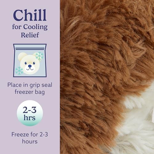 warmies Junior Microwavable & Weighted Stuffed Animals, Cow - Heated Stuffed Animal Plushie for Warmth & Comfort - Cute Soft Plush Toys for Adults & Children (Boys, Girls, Babies & Toddlers) - Image 5