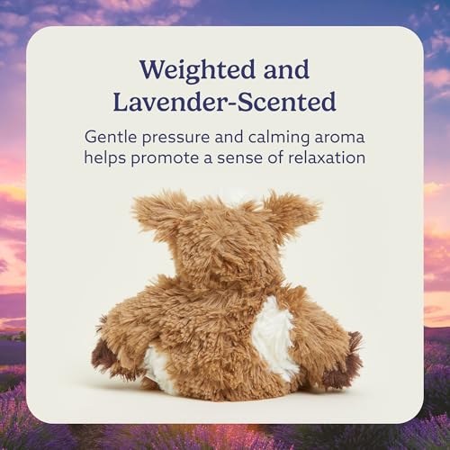 warmies Junior Microwavable & Weighted Stuffed Animals, Cow - Heated Stuffed Animal Plushie for Warmth & Comfort - Cute Soft Plush Toys for Adults & Children (Boys, Girls, Babies & Toddlers) - Image 3