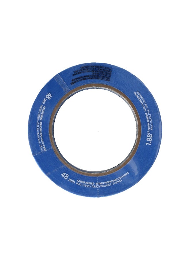 Scotch  Super Adhesion Heavy Duty Durable Masking Tape Blue 0.05 x 60 yd 2090-2 / 2090-48A  - Image 1